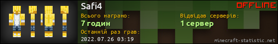 Юзербар 560x90 для Safi4