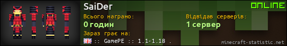 Юзербар 560x90 для SaiDer