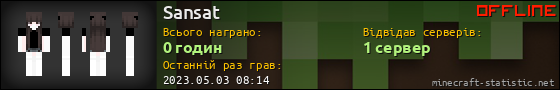 Юзербар 560x90 для Sansat