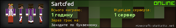 Юзербар 560x90 для Sartcfed