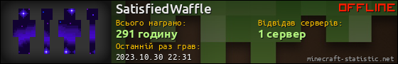 Юзербар 560x90 для SatisfiedWaffle