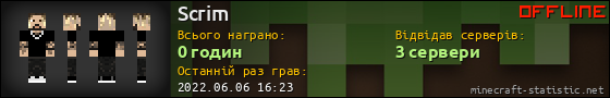 Юзербар 560x90 для Scrim