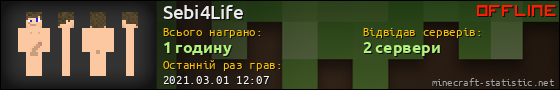 Юзербар 560x90 для Sebi4Life