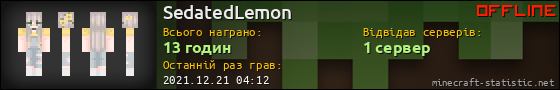 Юзербар 560x90 для SedatedLemon