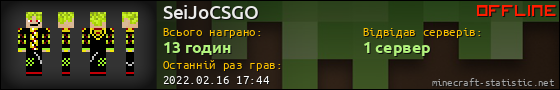Юзербар 560x90 для SeiJoCSGO