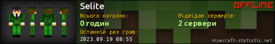 Юзербар 560x90 для Selite
