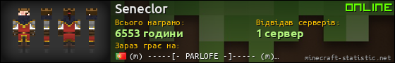 Юзербар 560x90 для Seneclor