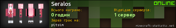 Юзербар 560x90 для Seralos