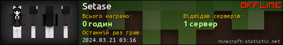 Юзербар 560x90 для Setase