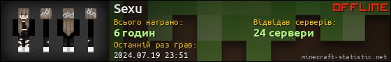 Юзербар 560x90 для Sexu