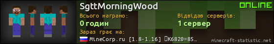 Юзербар 560x90 для SgttMorningWood