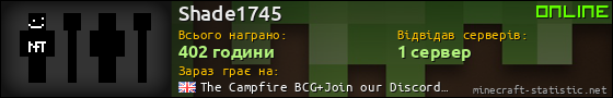 Юзербар 560x90 для Shade1745