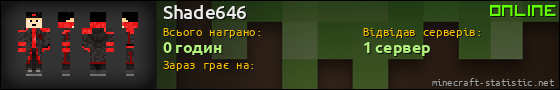 Юзербар 560x90 для Shade646