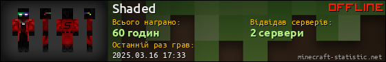 Юзербар 560x90 для Shaded