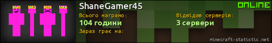 Юзербар 560x90 для ShaneGamer45