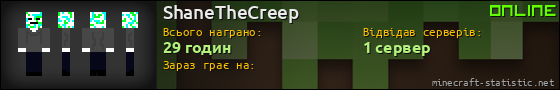 Юзербар 560x90 для ShaneTheCreep