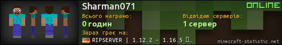 Юзербар 560x90 для Sharman071