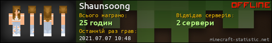 Юзербар 560x90 для Shaunsoong