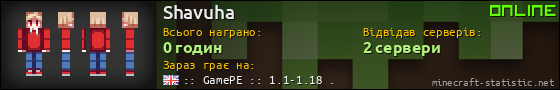 Юзербар 560x90 для Shavuha