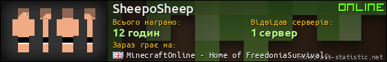 Юзербар 560x90 для SheepoSheep