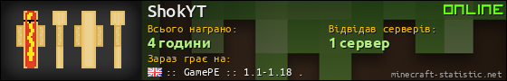 Юзербар 560x90 для ShokYT