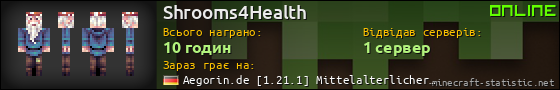 Юзербар 560x90 для Shrooms4Health