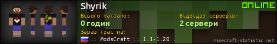 Юзербар 560x90 для Shyrik