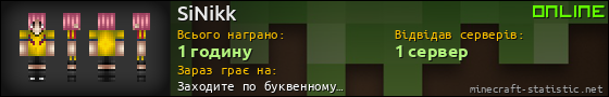 Юзербар 560x90 для SiNikk