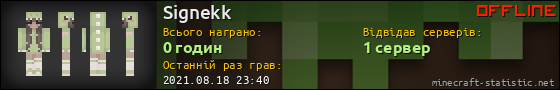 Юзербар 560x90 для Signekk