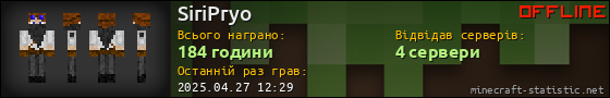 Юзербар 560x90 для SiriPryo