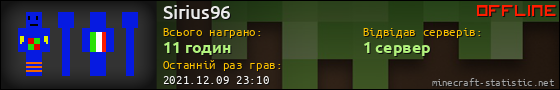 Юзербар 560x90 для Sirius96