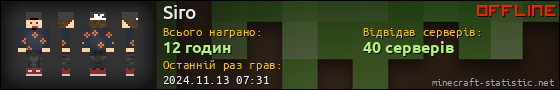 Юзербар 560x90 для Siro