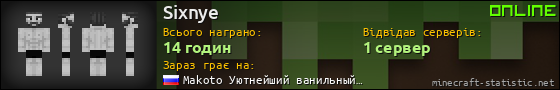Юзербар 560x90 для Sixnye