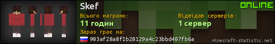 Юзербар 560x90 для Skef