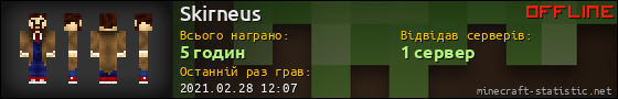 Юзербар 560x90 для Skirneus