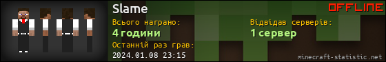 Юзербар 560x90 для Slame