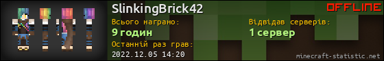 Юзербар 560x90 для SlinkingBrick42