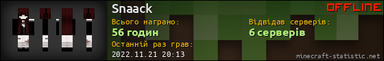 Юзербар 560x90 для Snaack