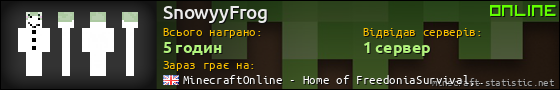 Юзербар 560x90 для SnowyyFrog