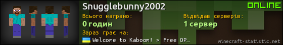 Юзербар 560x90 для Snugglebunny2002