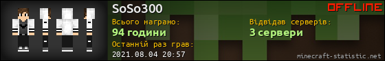 Юзербар 560x90 для SoSo300