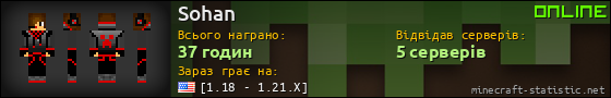 Юзербар 560x90 для Sohan
