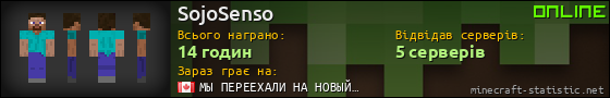 Юзербар 560x90 для SojoSenso