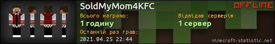 Юзербар 560x90 для SoldMyMom4KFC