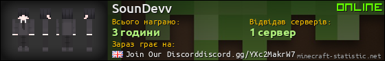 Юзербар 560x90 для SounDevv