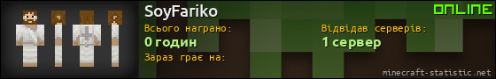 Юзербар 560x90 для SoyFariko