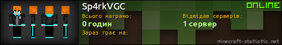 Юзербар 560x90 для Sp4rkVGC