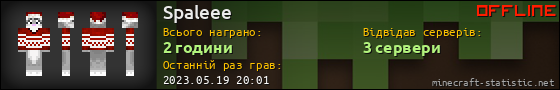 Юзербар 560x90 для Spaleee