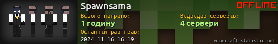 Юзербар 560x90 для Spawnsama