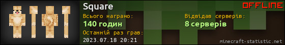 Юзербар 560x90 для Square